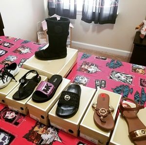 Used girls MK sandals.